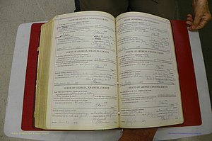 Emanuel Co, GA, Marriages Book G, 1928 - 1940, White, P 542-543.JPG