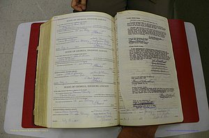Emanuel Co, GA, Marriages Book G, 1928 - 1940, White, P 582-583.JPG