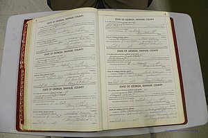 Emanuel Co, GA, Marriages Book K, 1949 - 1955, P 002-003.JPG