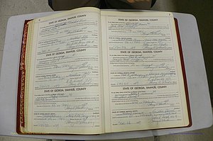 Emanuel Co, GA, Marriages Book K, 1949 - 1955, P 006-007.JPG