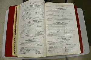 Emanuel Co, GA, Marriages Book L, 1952 - 1962, P 046-047.JPG