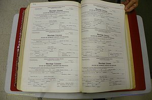 Emanuel Co, GA, Marriages Book L, 1952 - 1962, P 558-559.JPG