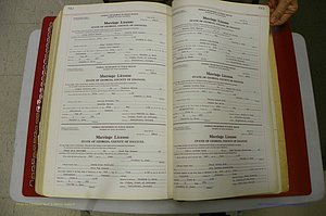 Emanuel Co, GA, Marriages Book L, 1952 - 1962, P 582-583.JPG