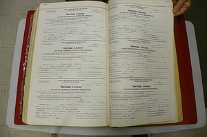 Emanuel Co, GA, Marriages Book L, 1952 - 1962, P 596-597.JPG