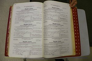 Emanuel Co, GA, Marriages Book M, 1962 - 1974, P 592-593.JPG