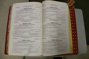 Emanuel Co, GA, Marriages Book M, 1962 - 1974, P 596-597.JPG