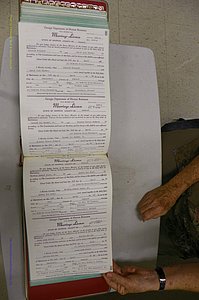Emanuel Co, GA, Marriages Book P, 1984 - 1990, P 568-569.JPG