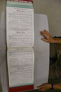 Emanuel Co, GA, Marriages Book P, 1984 - 1990, P 582-583.JPG