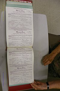 Emanuel Co, GA, Marriages Book P, 1984 - 1990, P 592-593.JPG