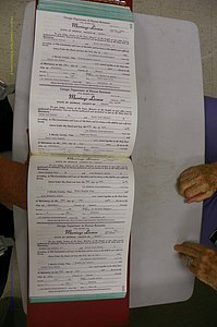 Emanuel Co, GA, Marriages Book Q, 1990 - 1998, P 538-539.JPG