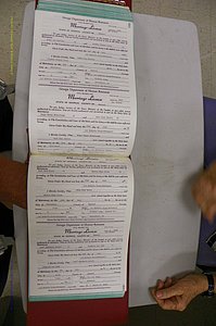 Emanuel Co, GA, Marriages Book Q, 1990 - 1998, P 542-543.JPG