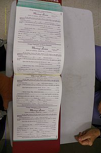 Emanuel Co, GA, Marriages Book Q, 1990 - 1998, P 628-629.JPG