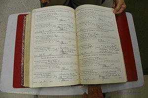 Emanuel Co, Ga, Marriages Book I, 1940 - 1949, White, P 458-459.JPG