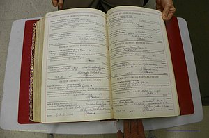 Emanuel Co, Ga, Marriages Book I, 1940 - 1949, White, P 476-477.JPG