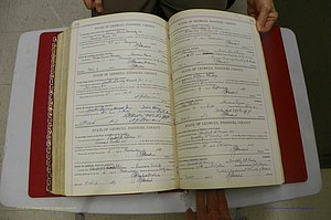 Emanuel Co, Ga, Marriages Book I, 1940 - 1949, White, P 478-479.JPG