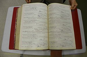 Emanuel Co, Ga, Marriages Book I, 1940 - 1949, White, P 514-515.JPG