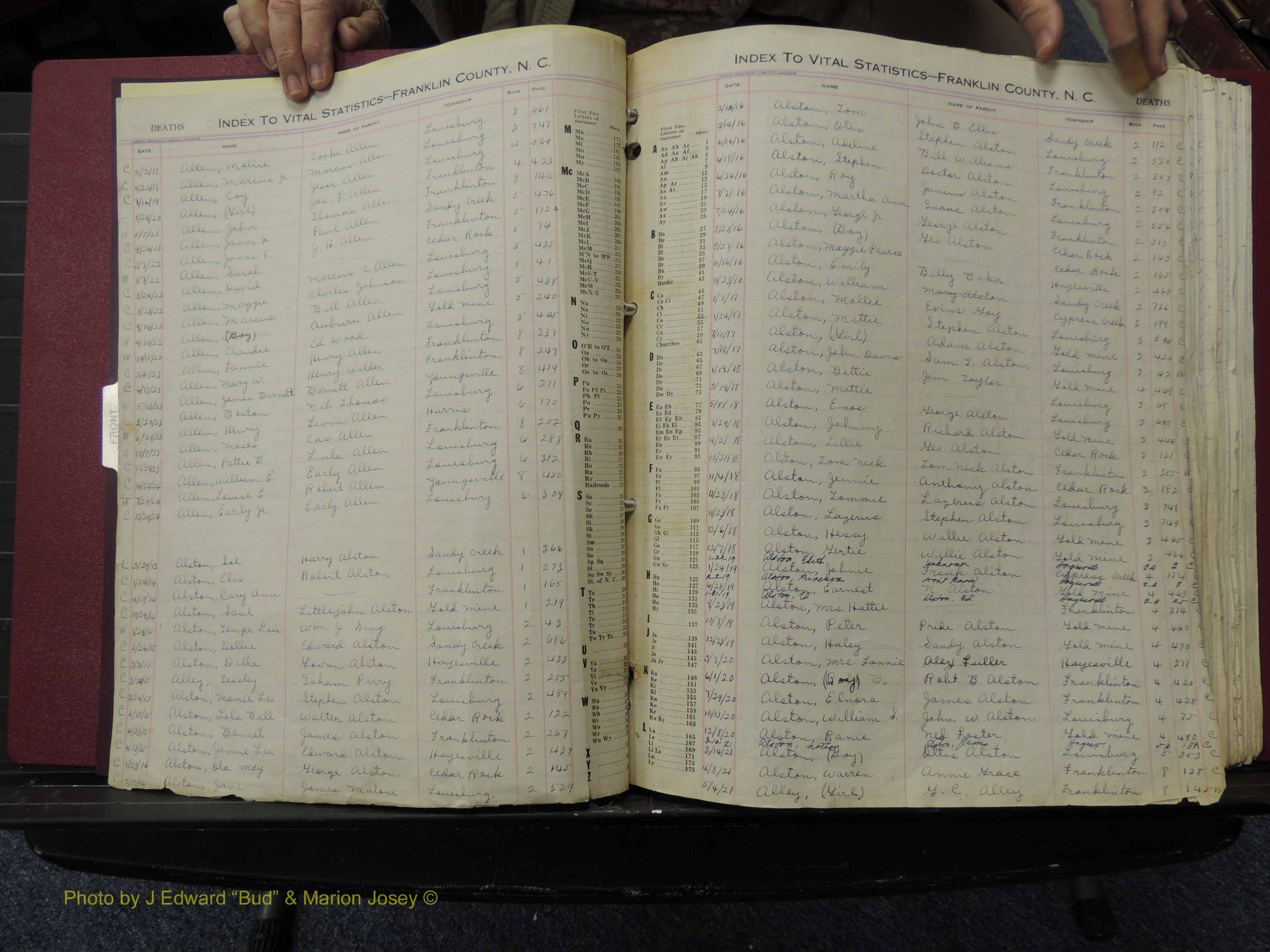 Franklin Co, NC, Deaths, A-L, 1913-1977 (102).JPG