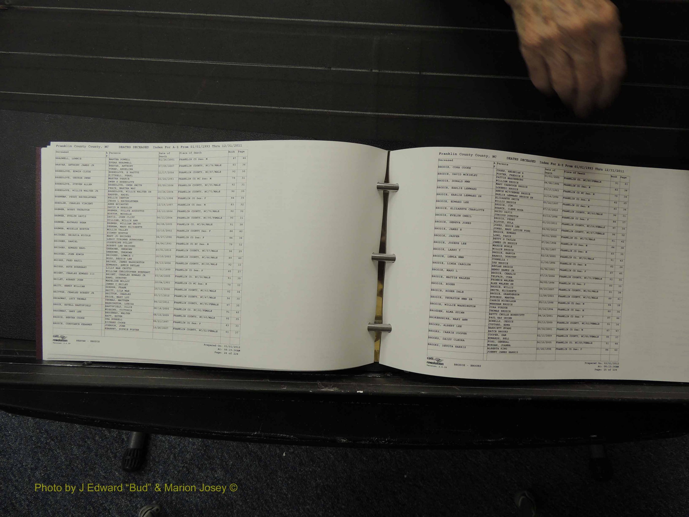 Franklin Co, NC, Deaths, 1993-2011 (113).JPG