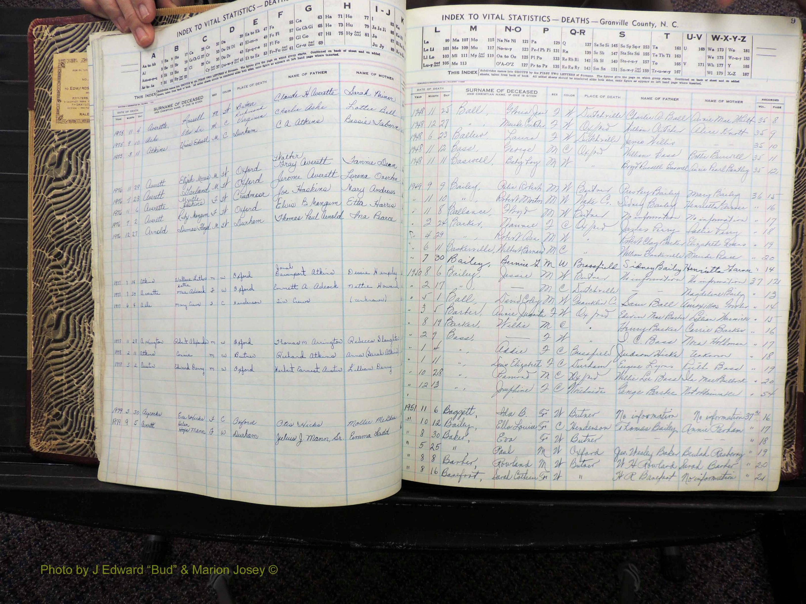 Granville Co, NC, Deaths, 1948-1978 (116).JPG