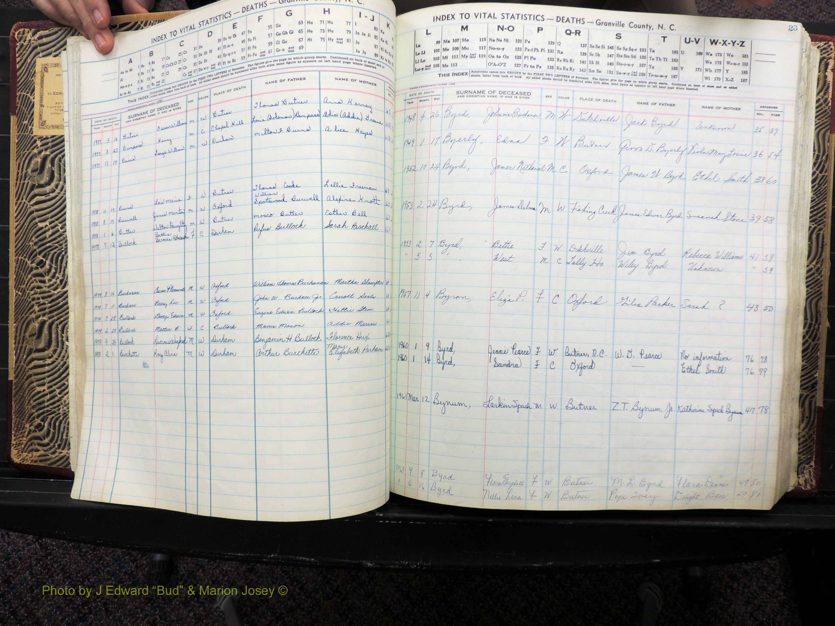 Granville Co, NC, Deaths, 1948-1978 (150).JPG