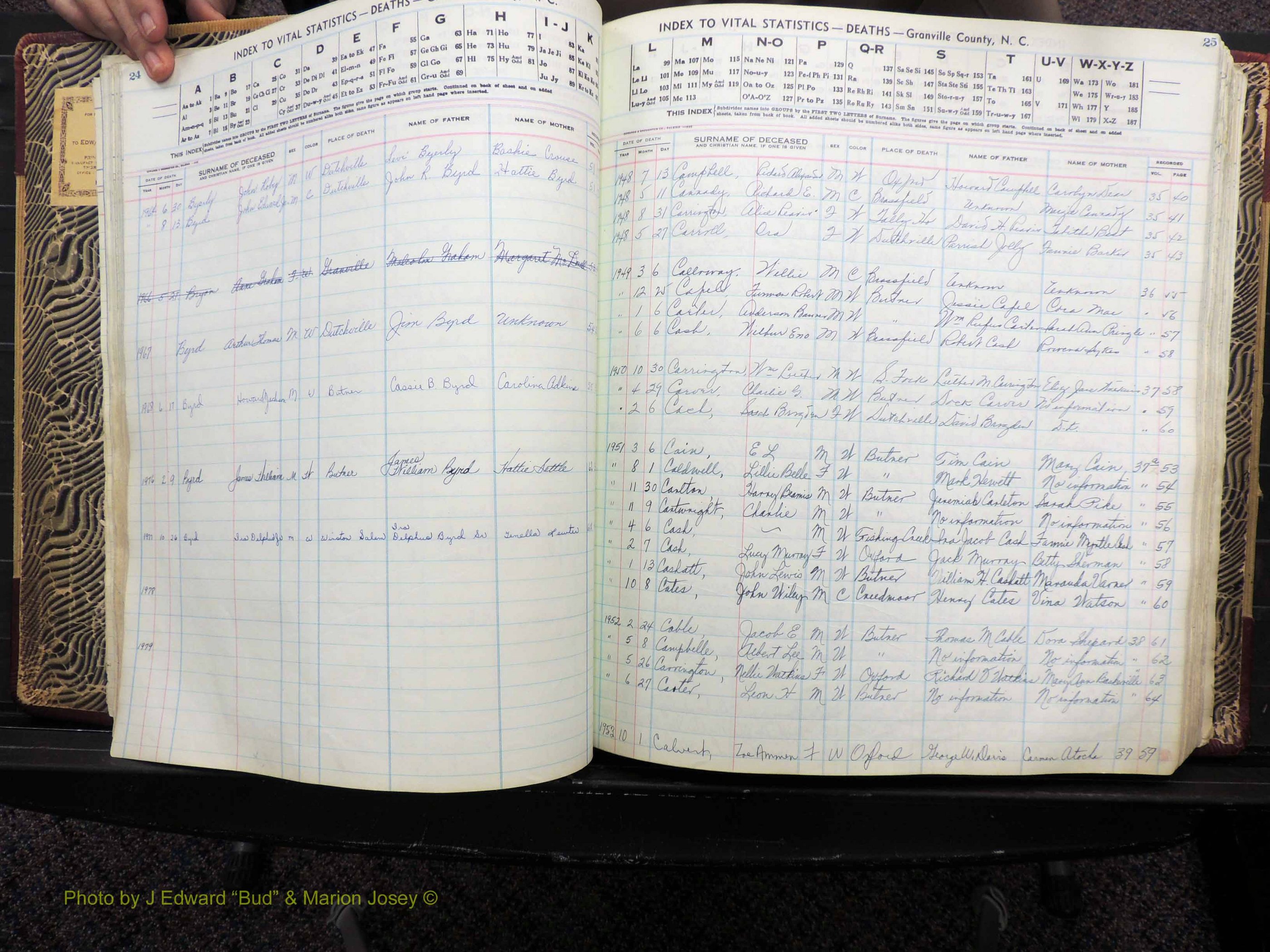 Granville Co, NC, Deaths, 1948-1978 (151).JPG