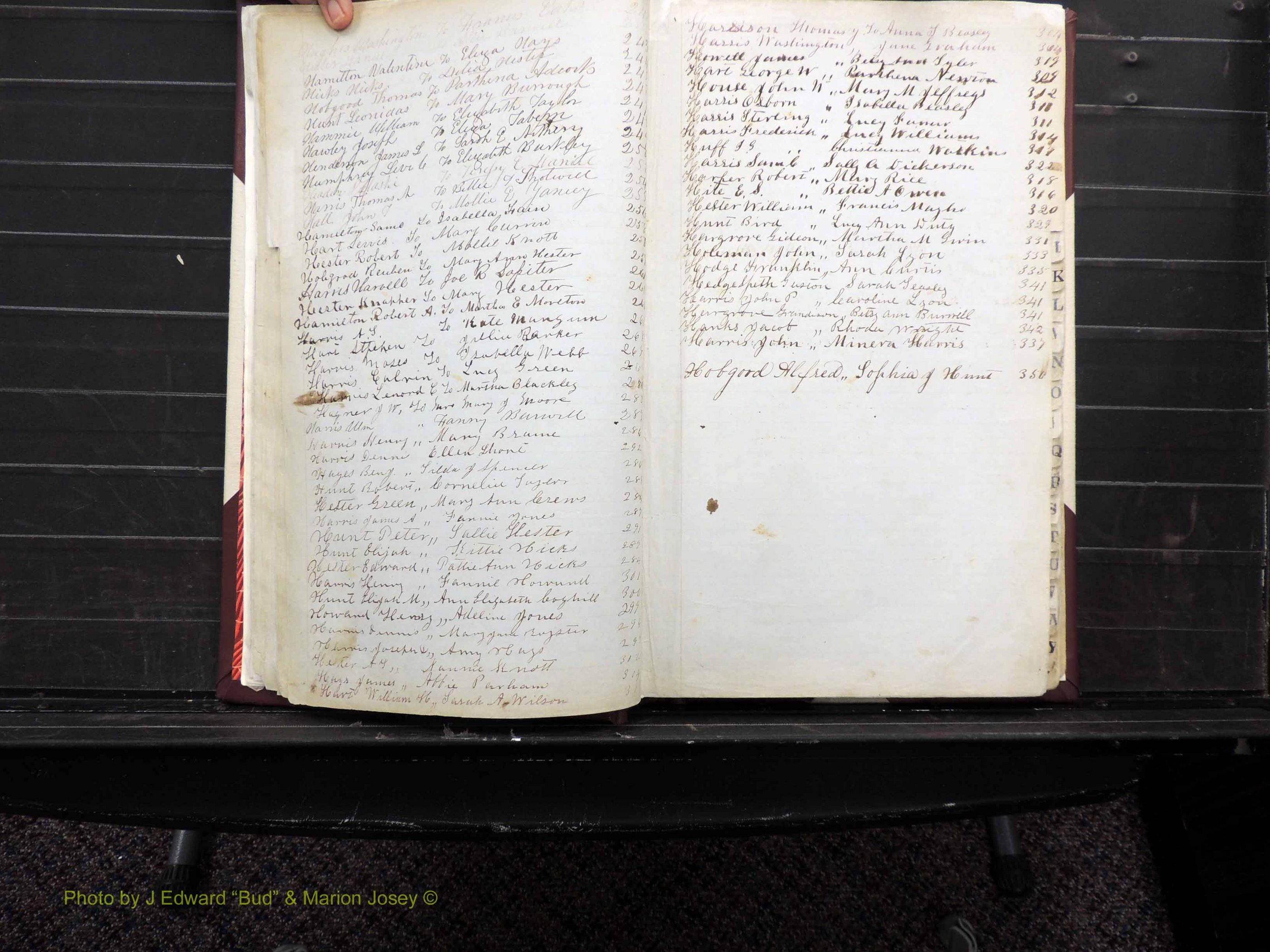 Granville Co, NC, Marriages, 1851-1868 (118).JPG