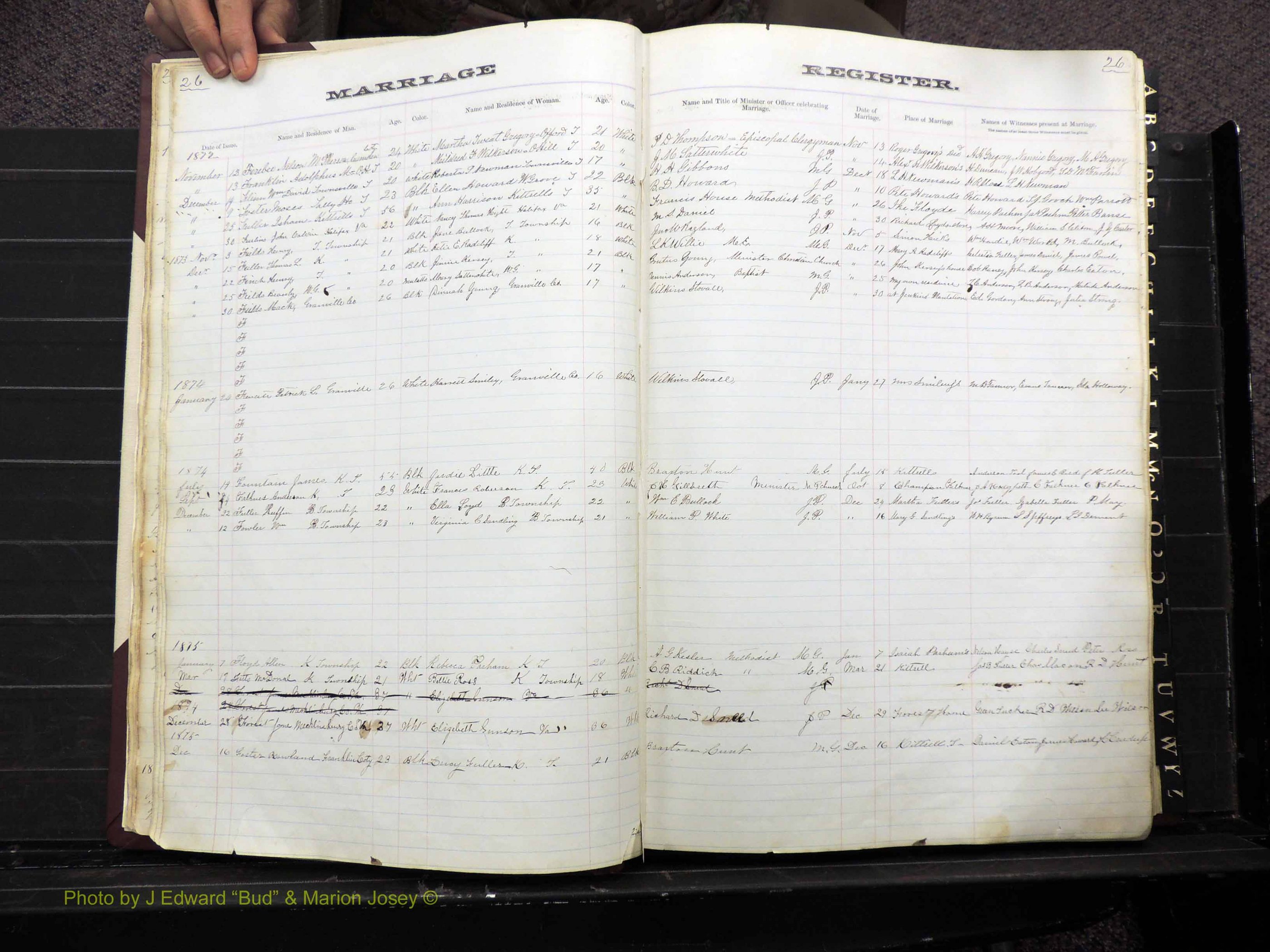Granville Co, NC, Marriages, 1872-1884 (122).JPG