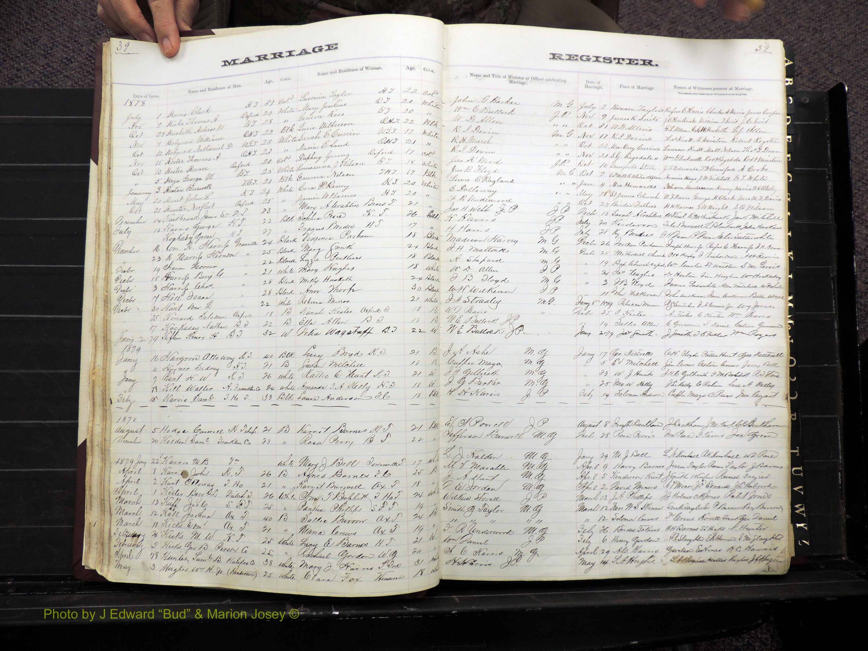 Granville Co, NC, Marriages, 1872-1884 (134).JPG