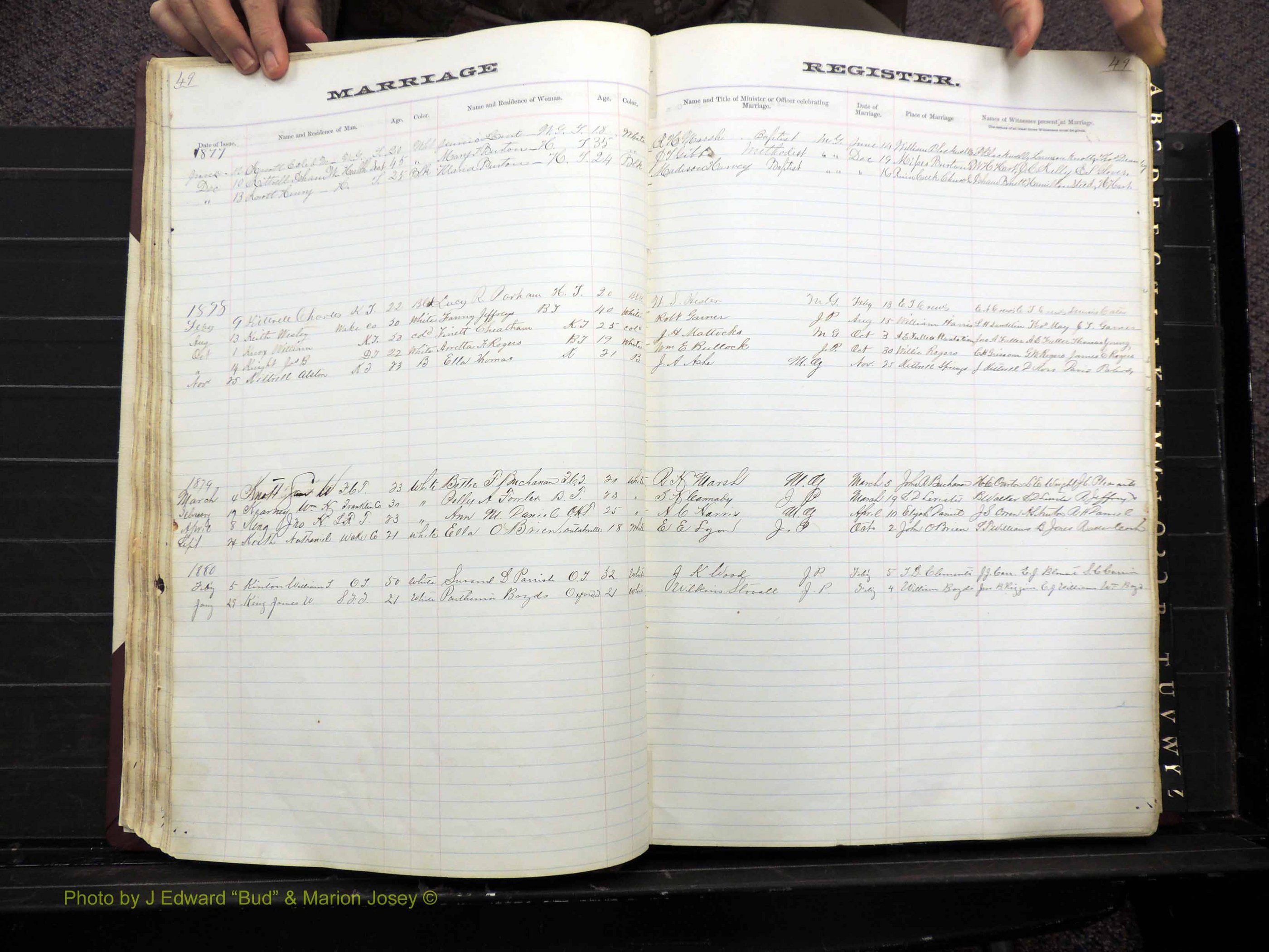 Granville Co, NC, Marriages, 1872-1884 (141).JPG