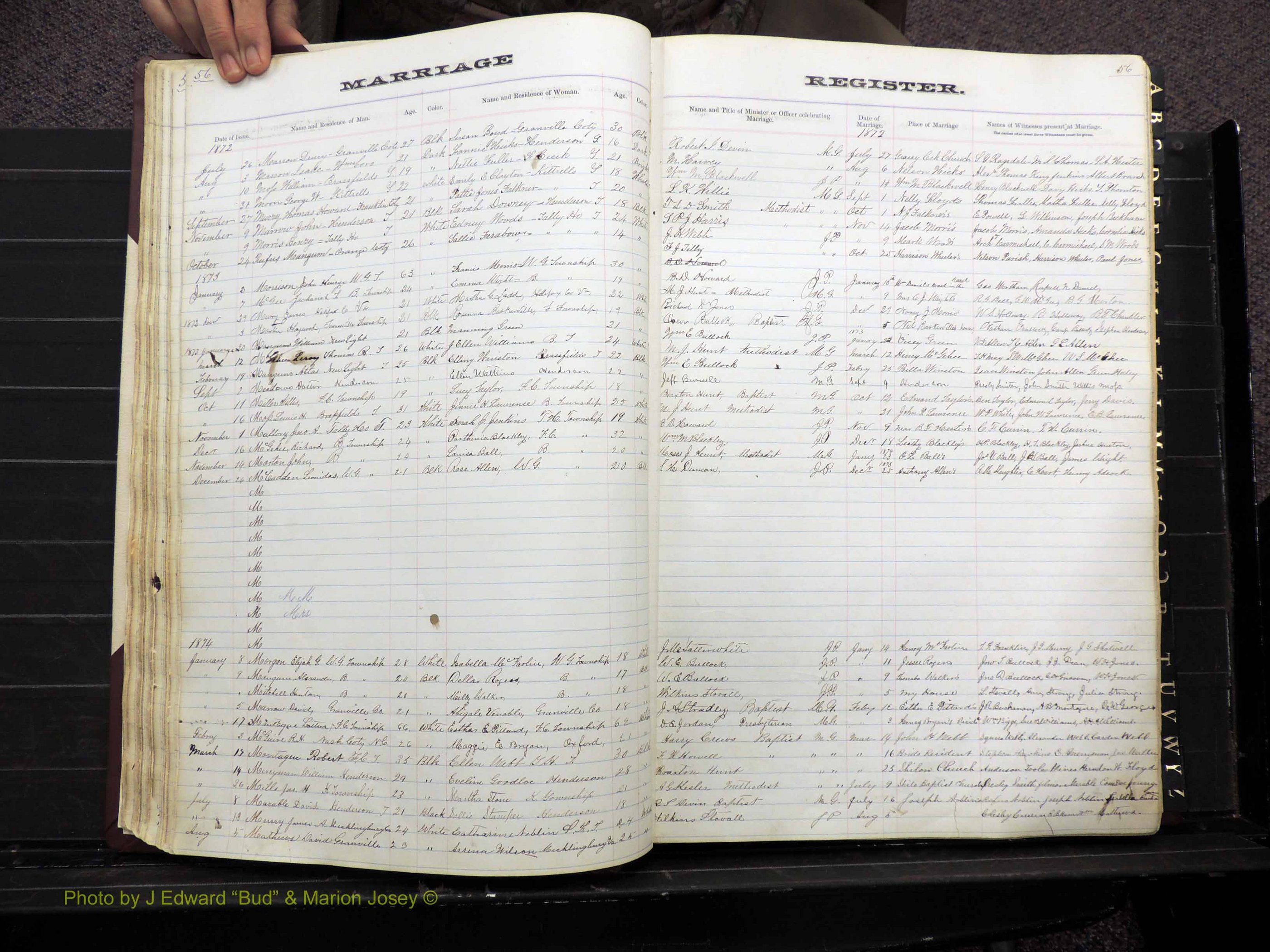 Granville Co, NC, Marriages, 1872-1884 (145).JPG