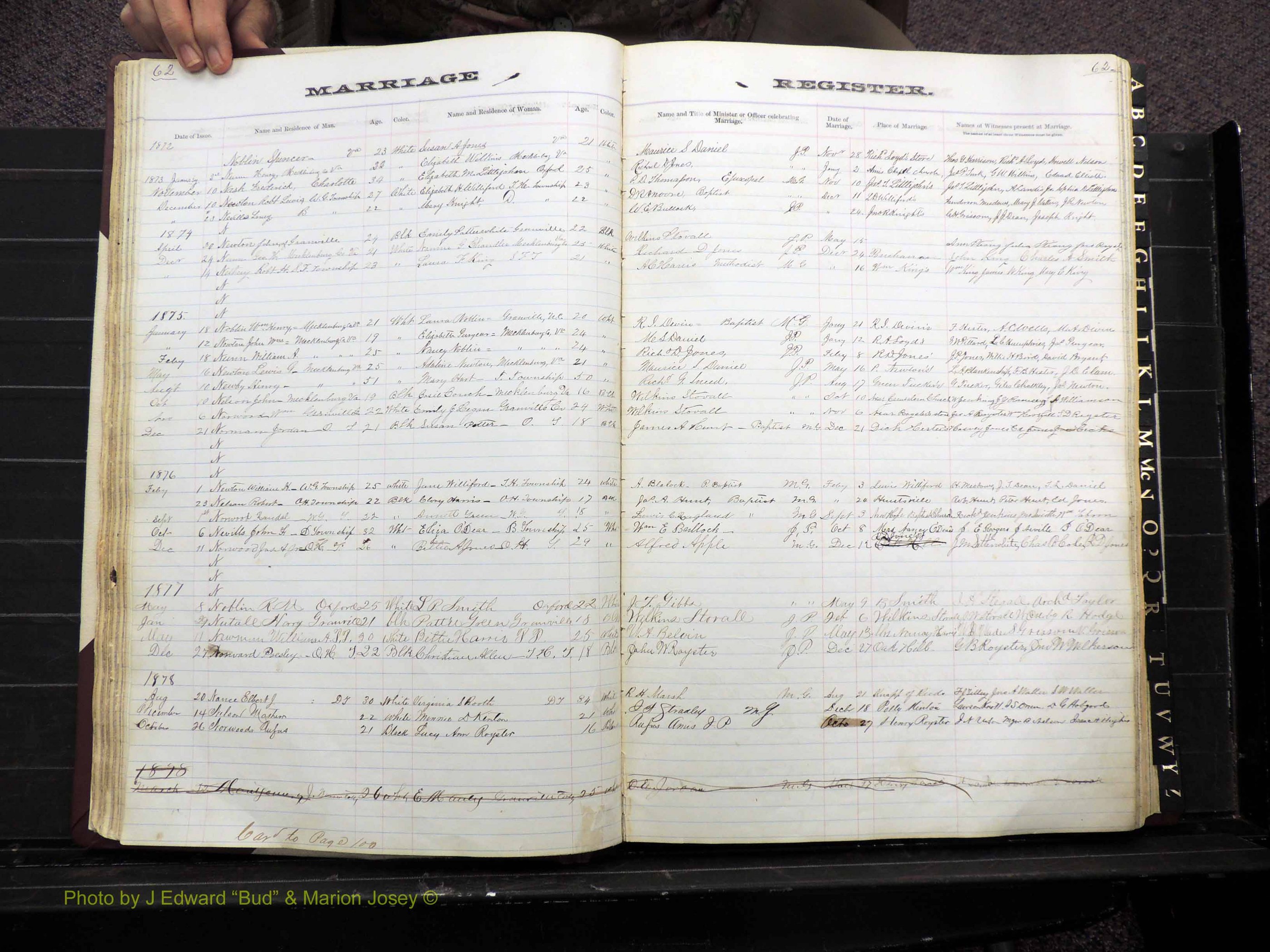Granville Co, NC, Marriages, 1872-1884 (149).JPG