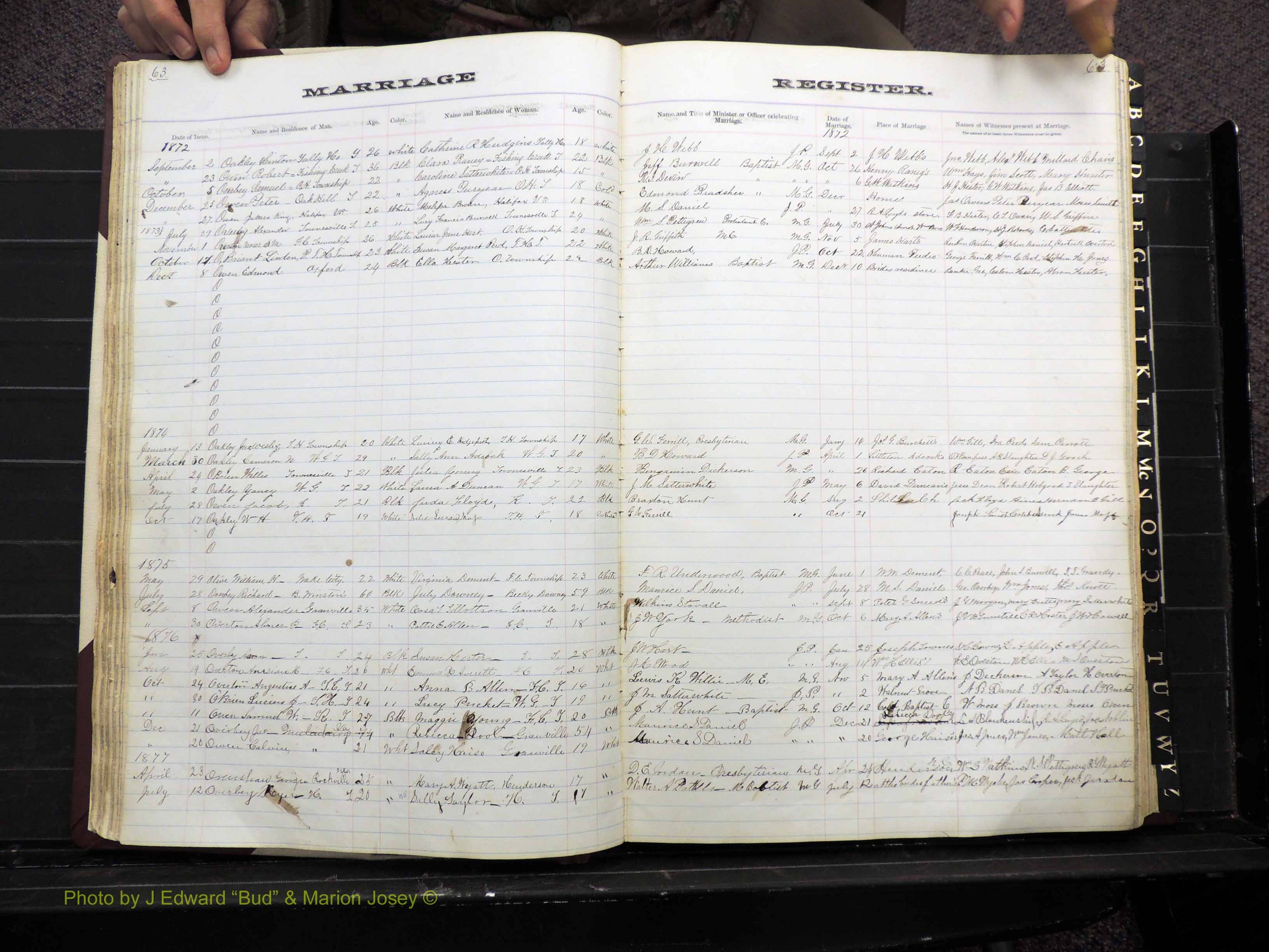 Granville Co, NC, Marriages, 1872-1884 (150).JPG