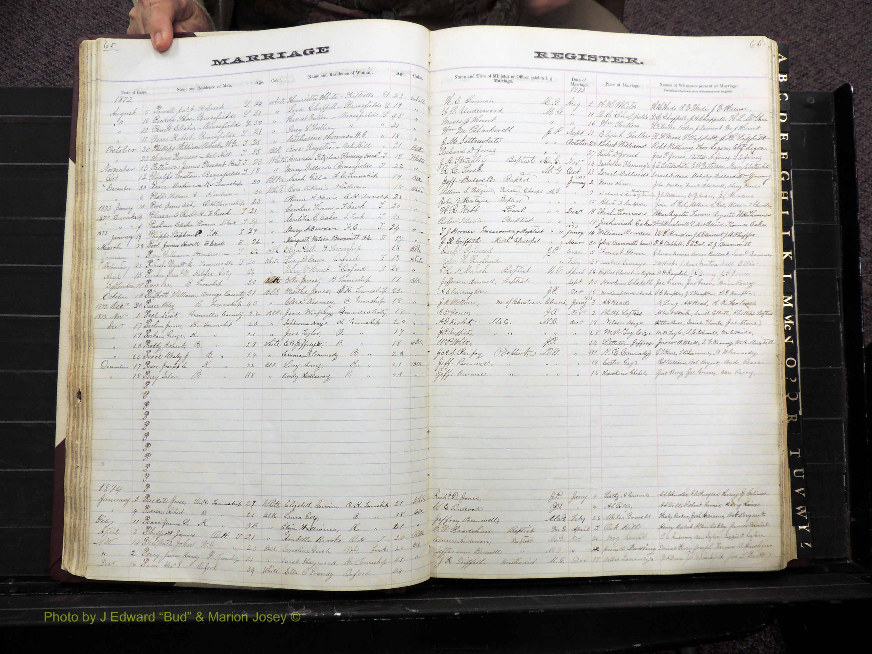 Granville Co, NC, Marriages, 1872-1884 (152).JPG