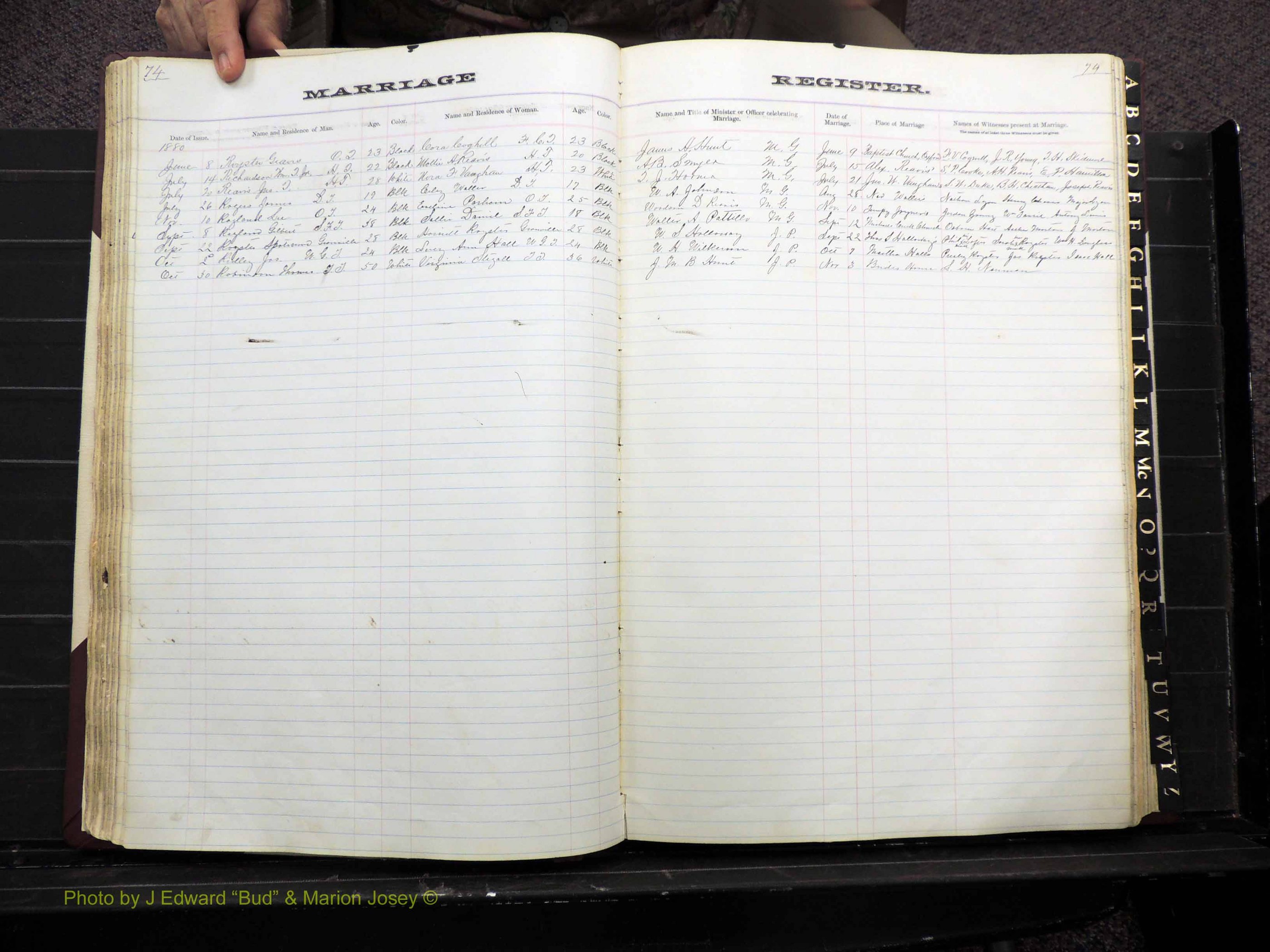 Granville Co, NC, Marriages, 1872-1884 (160).JPG