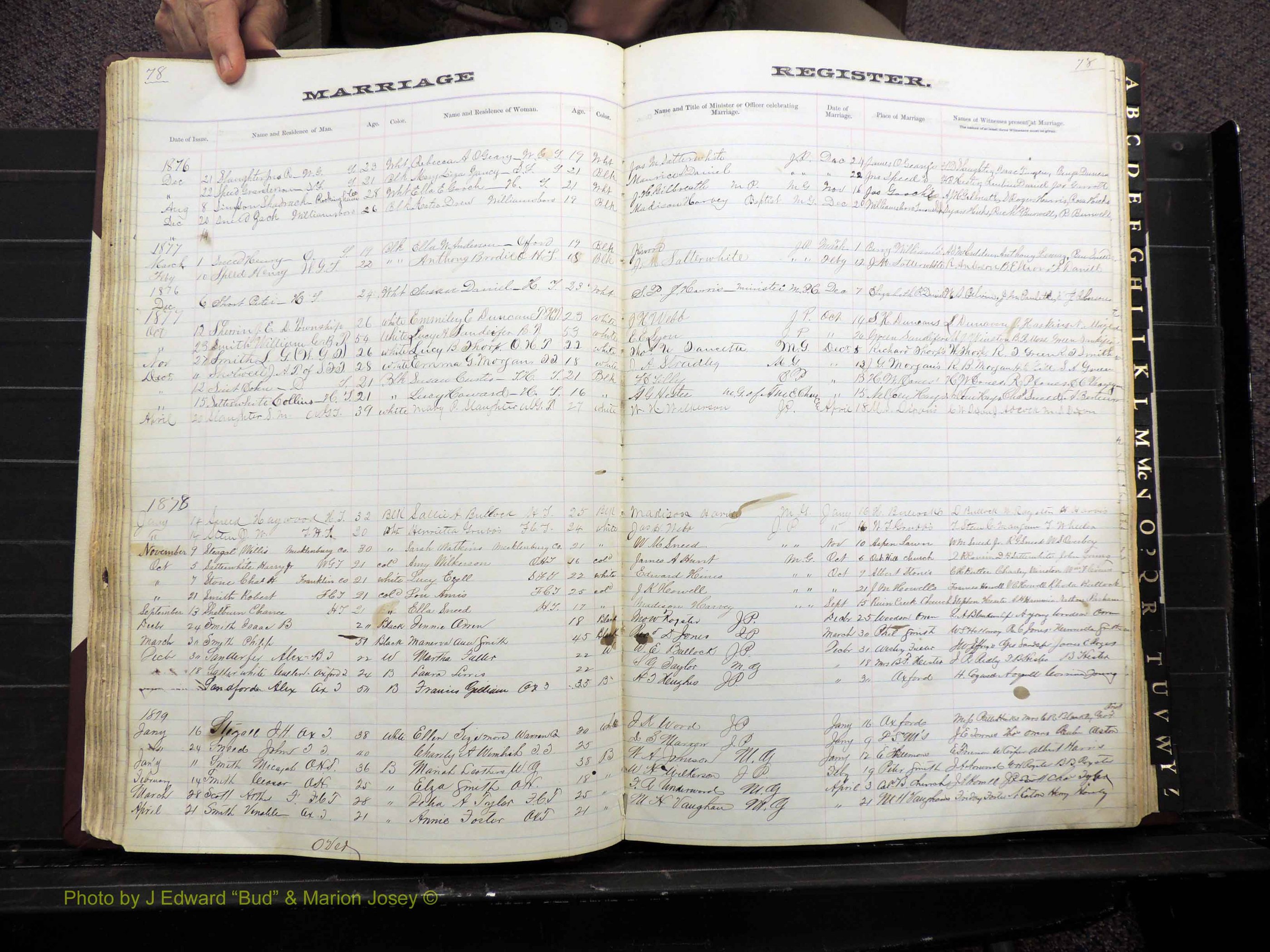 Granville Co, NC, Marriages, 1872-1884 (163).JPG