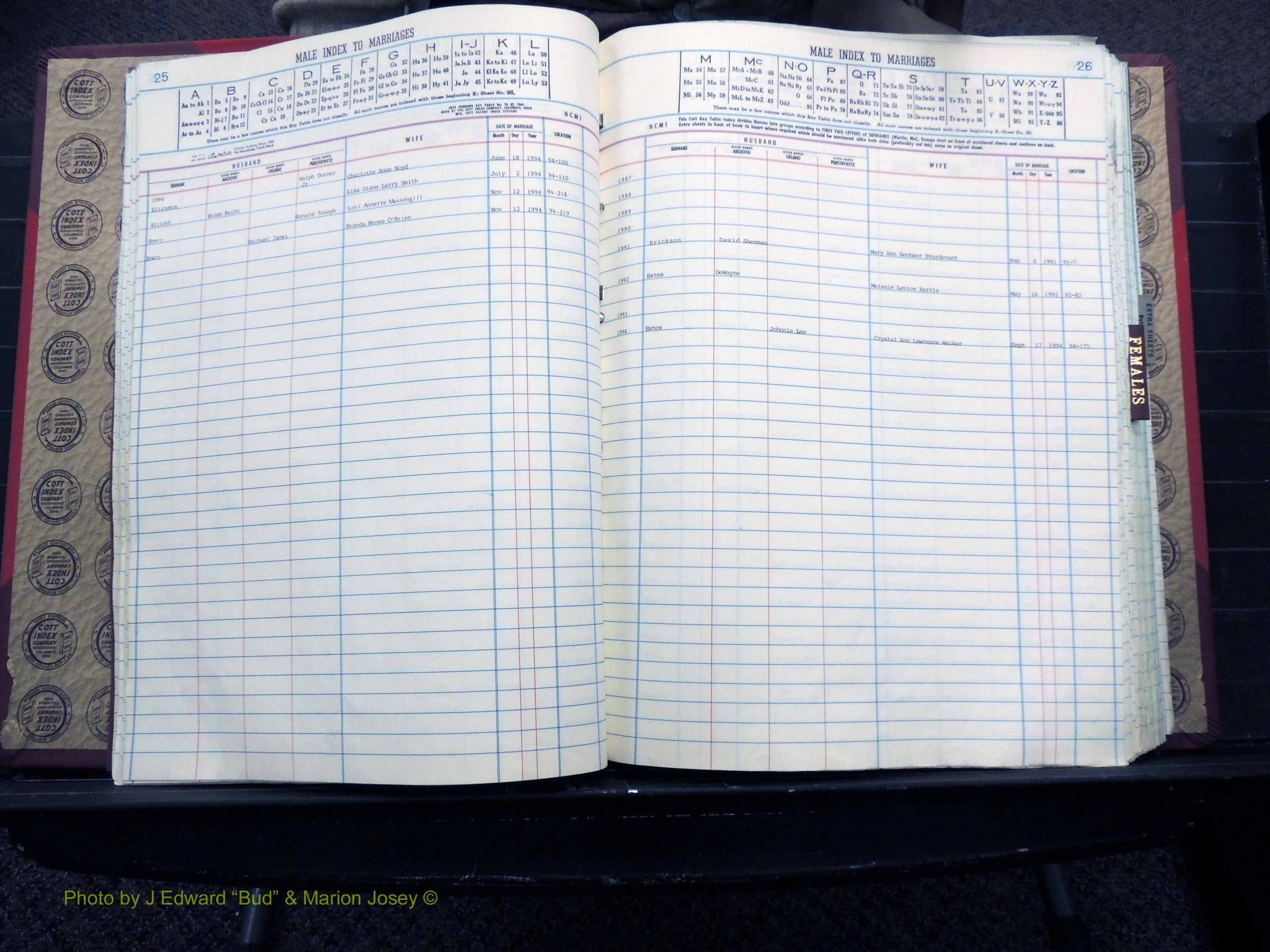 Granville Co, NC, Marriages, 1987-1994 (127).JPG