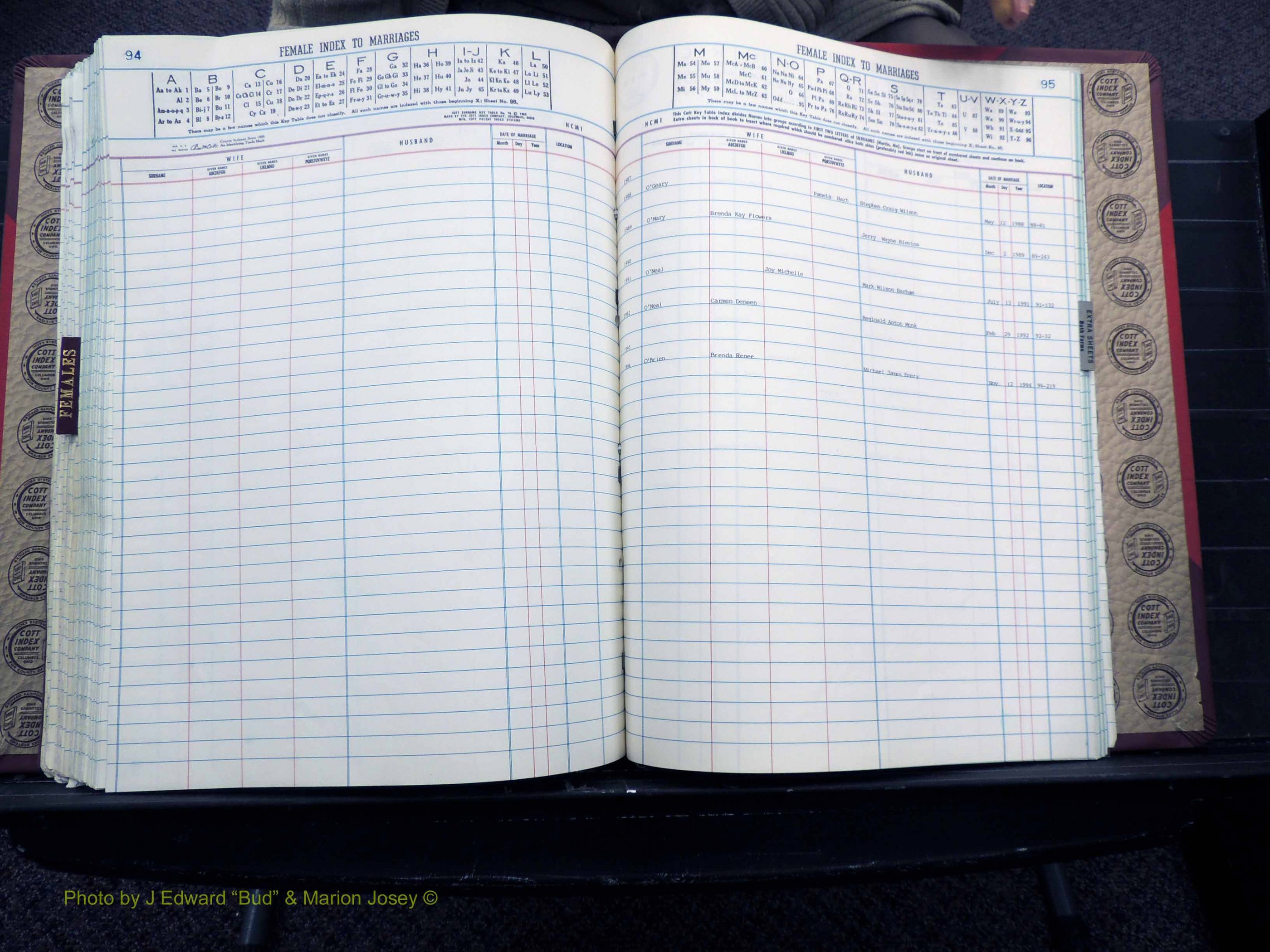 Granville Co, NC, Marriages, 1987-1994 (303).JPG