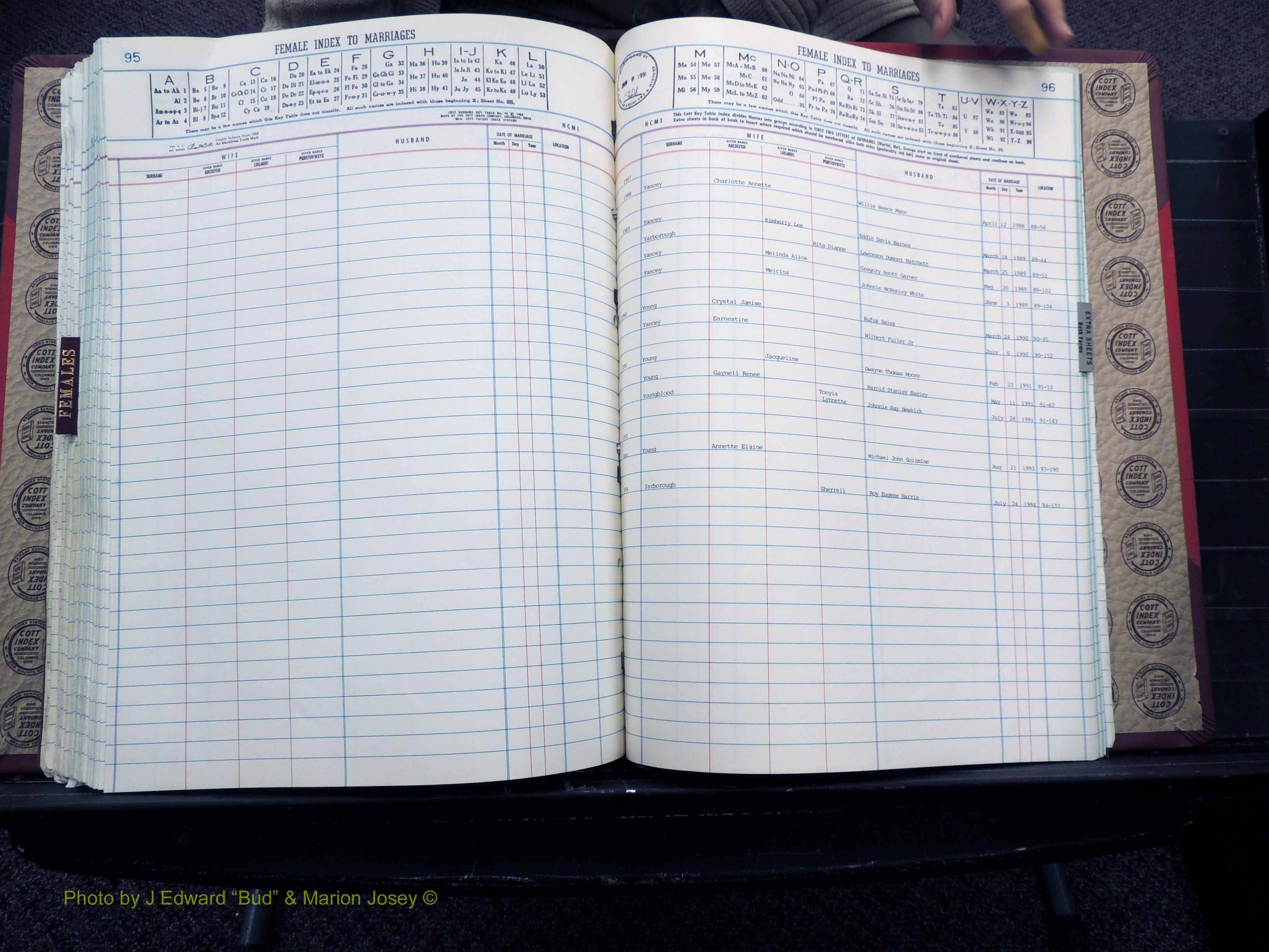 Granville Co, NC, Marriages, 1987-1994 (304).JPG