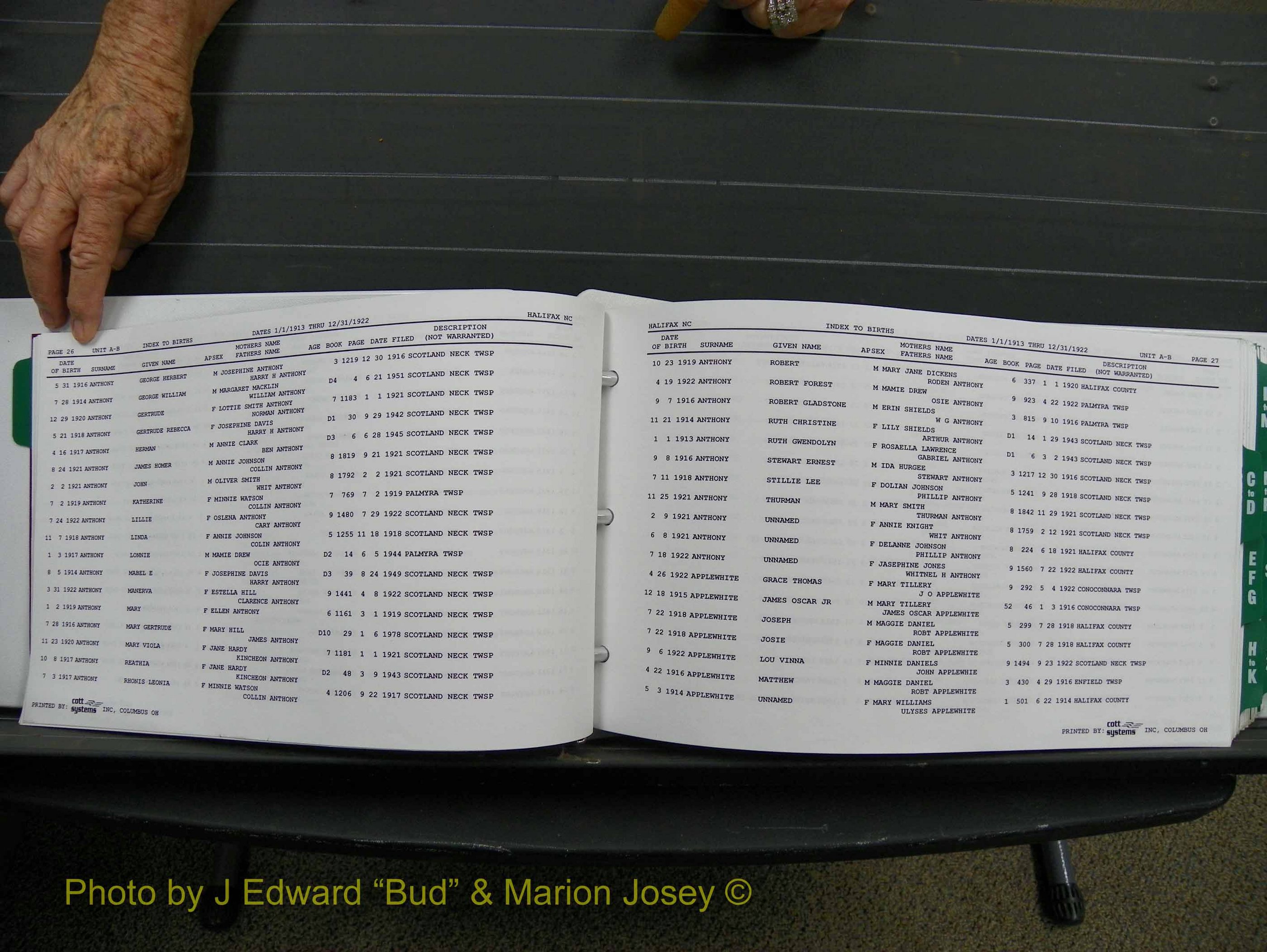 Halifax Births, A-Z, 1913-1922 (115).JPG