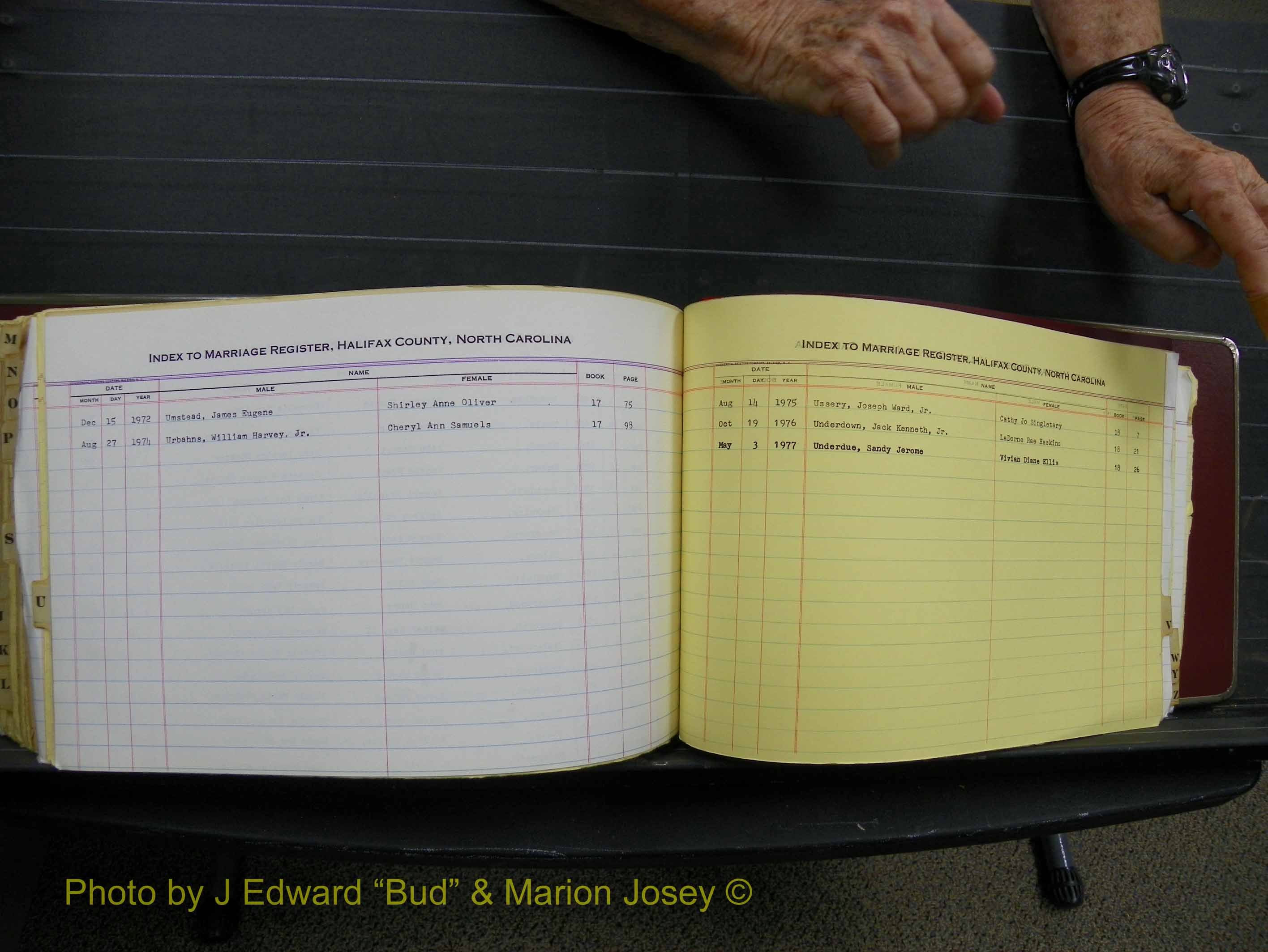 Halifax Marriage Index, 1963-1979 Index V05.JPG
