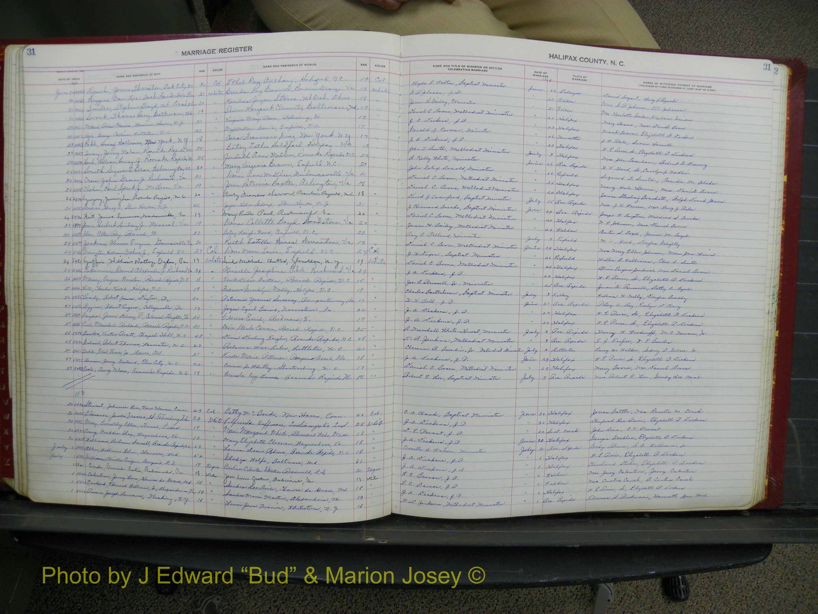 Halifax Marriage Book 16, 1965-1969 P 031.JPG