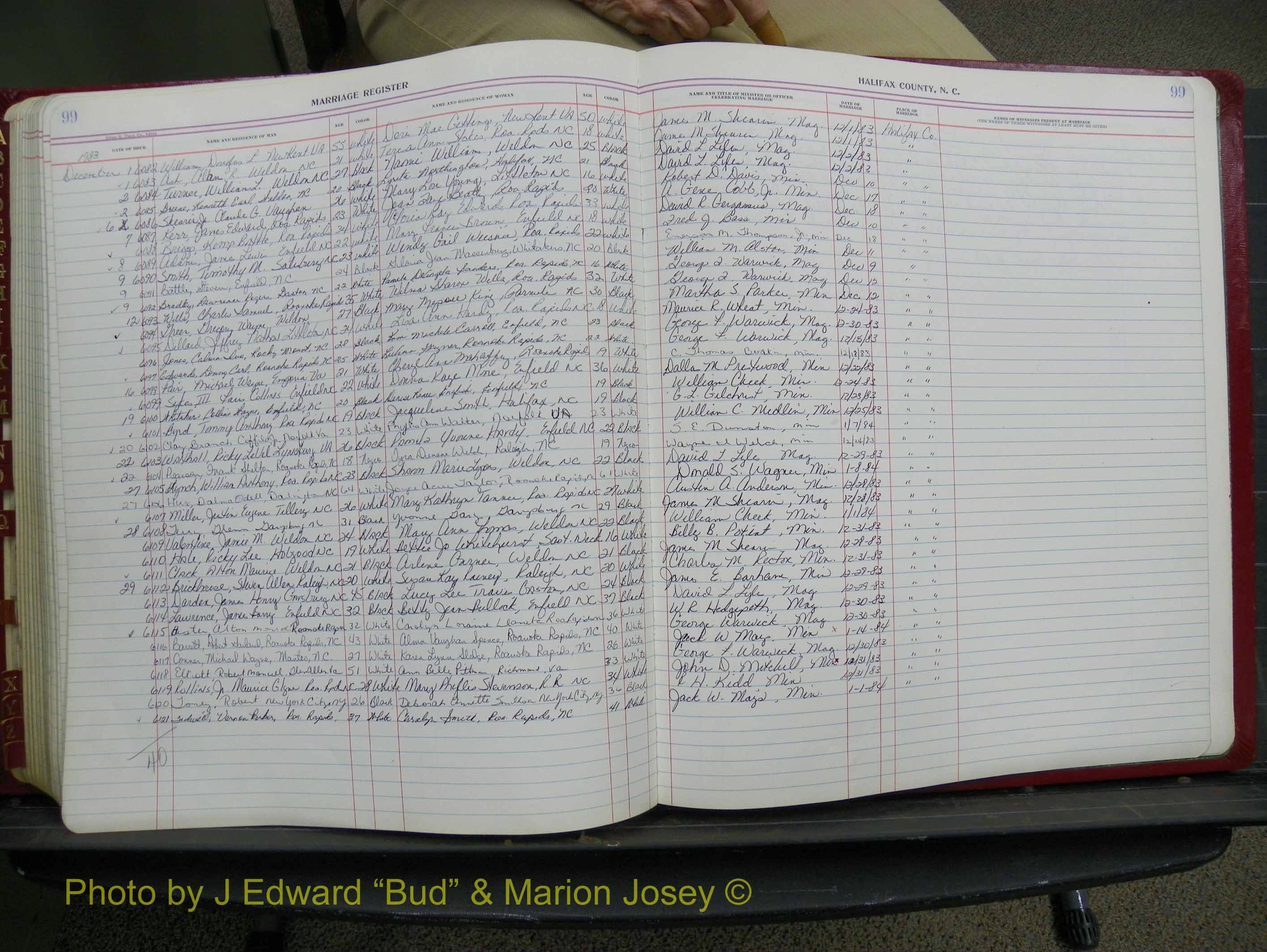 Halifax Marriage Book 18, 1975-1983 P 099.JPG