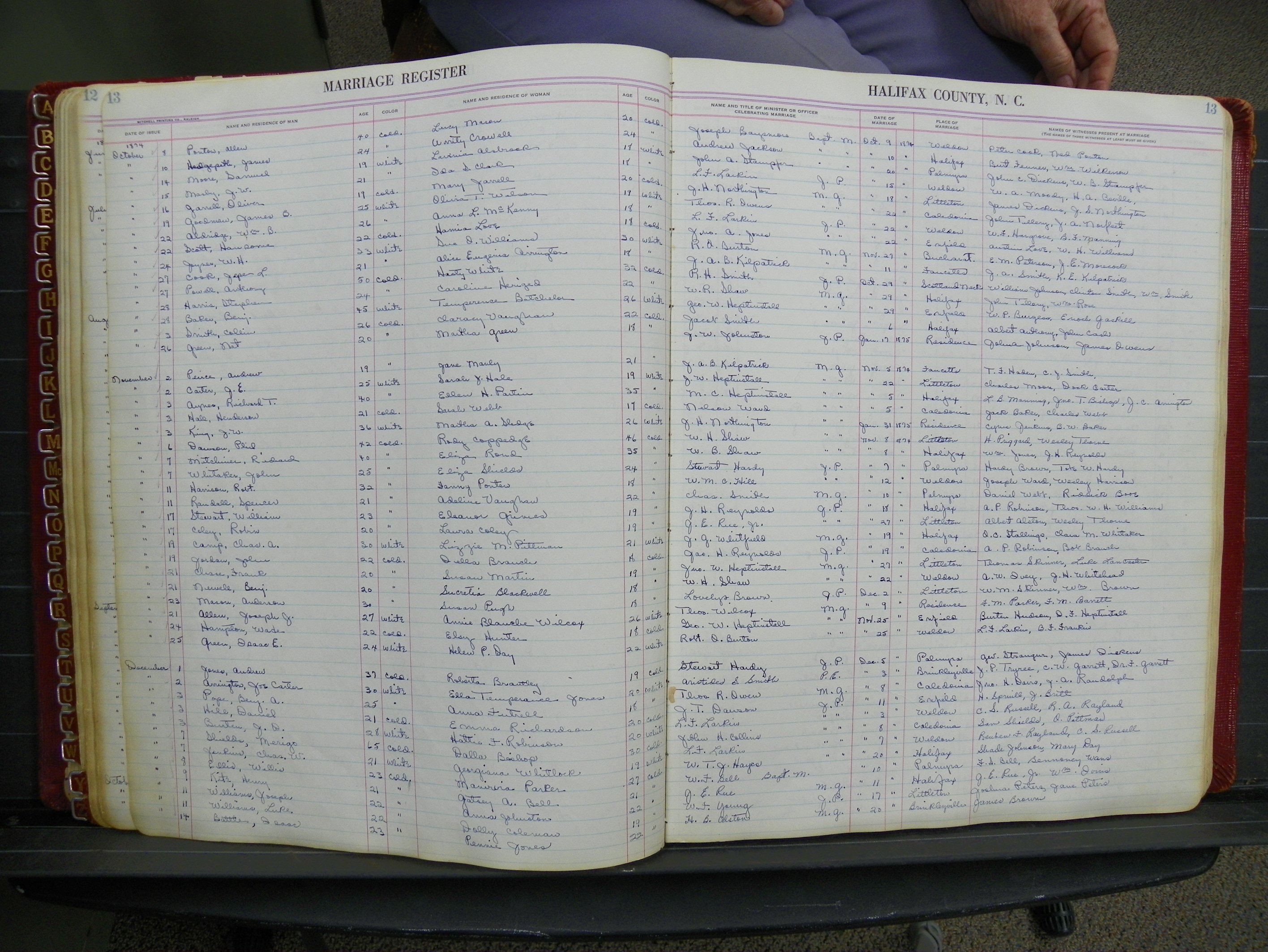 Halifax Marriage Book 2-4, 1872-1894 P 013.JPG