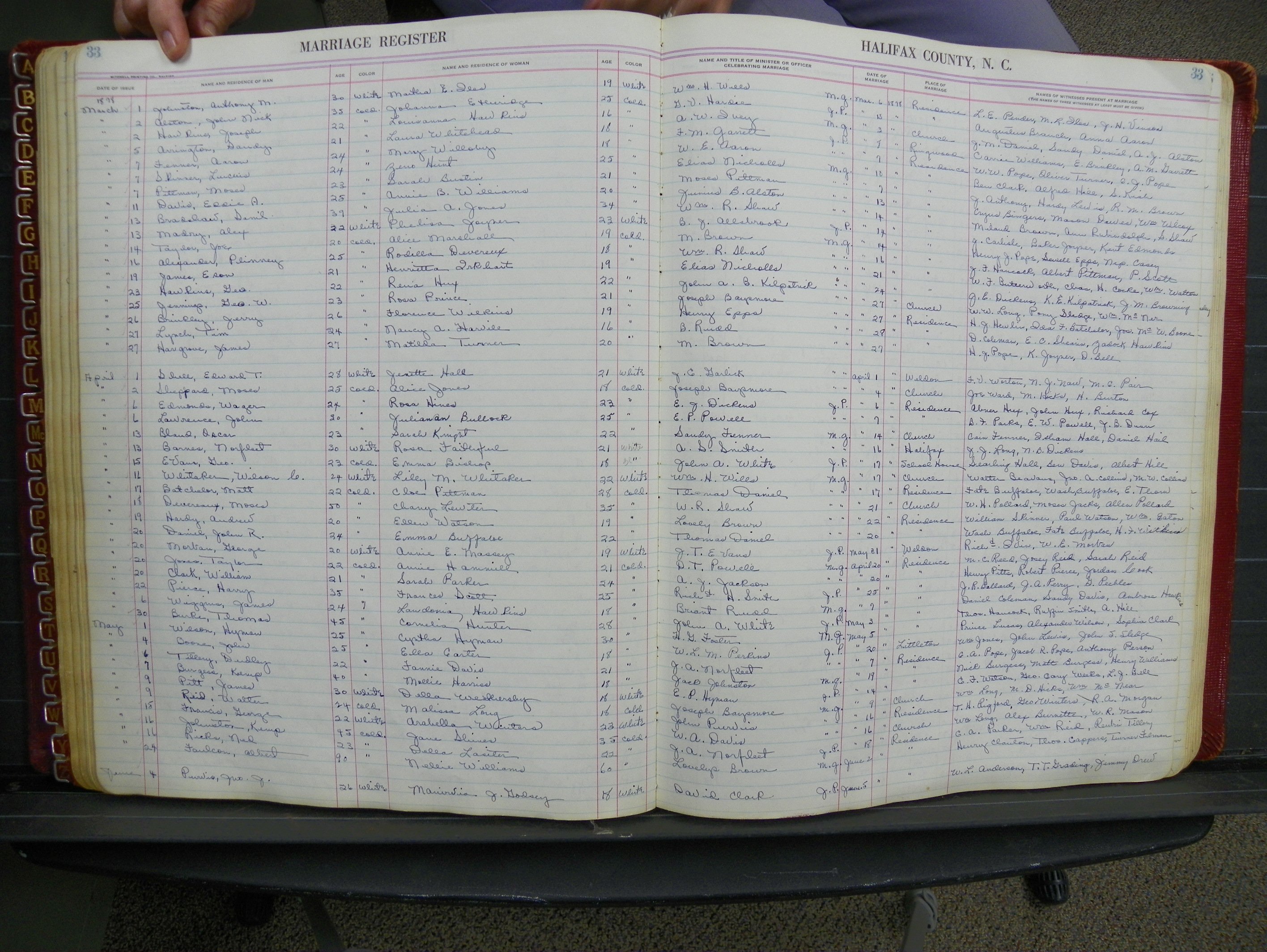 Halifax Marriage Book 2-4, 1872-1894 P 033.JPG