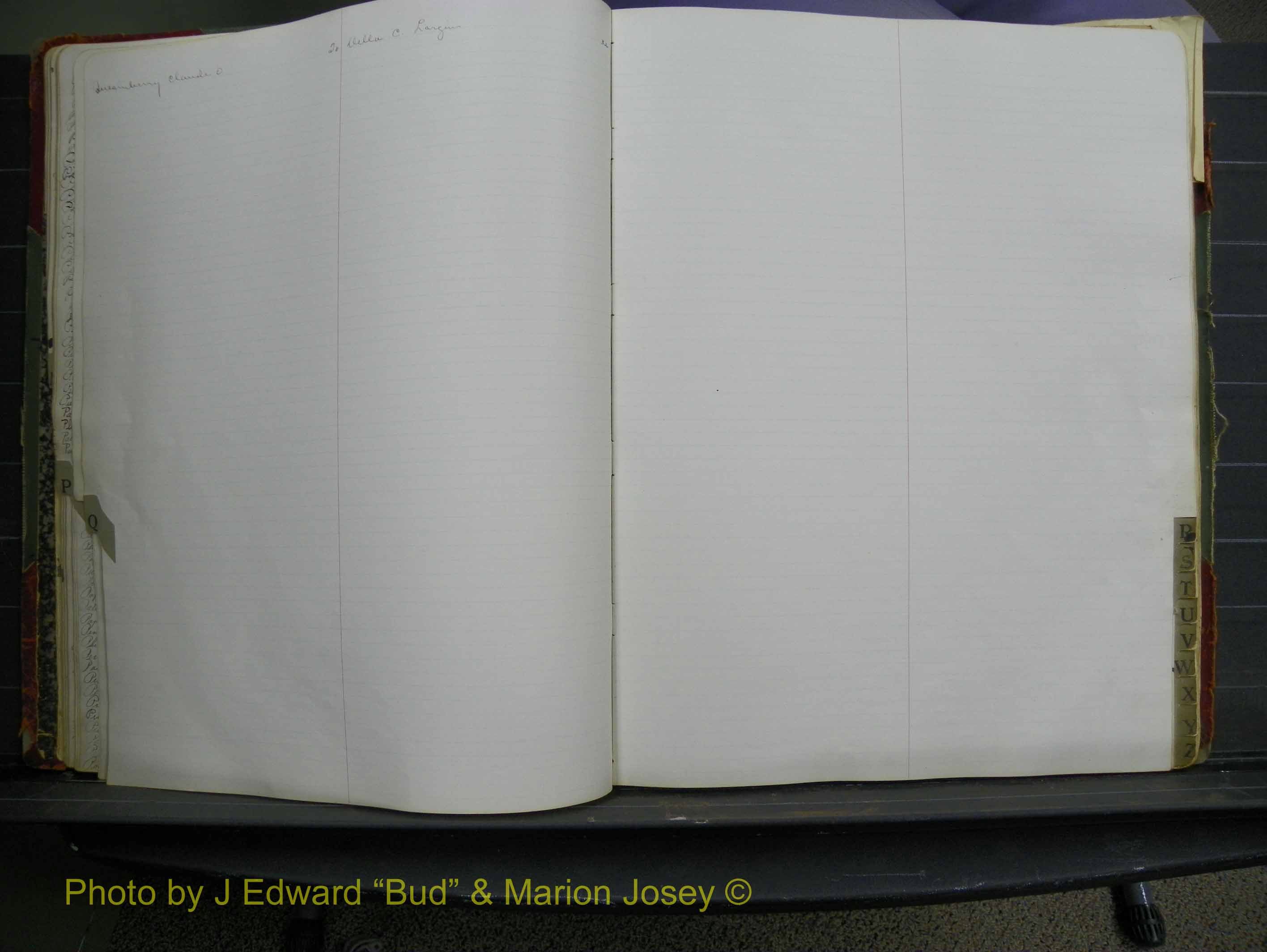 Halifax Marriage Book 9, 1918-1923 Index Q2.JPG