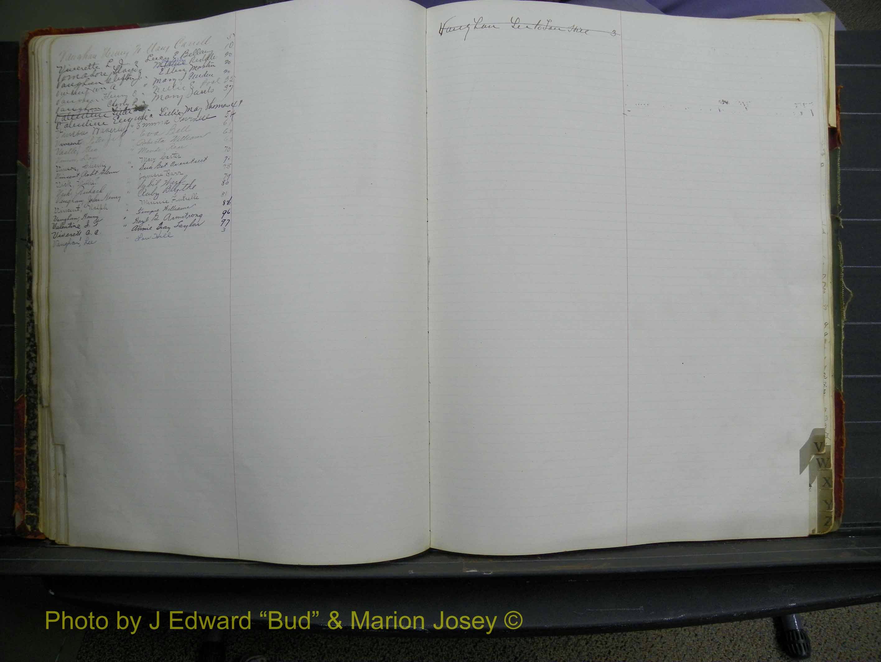 Halifax Marriage Book 9, 1918-1923 Index V.JPG