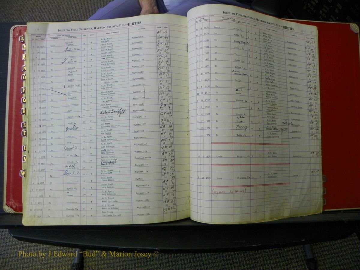 Haywood Births, Delayed-1938 658.JPG