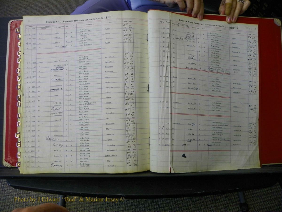 Haywood Births, Delayed-1938 660.JPG