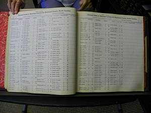 Haywood Marriage Index, 1850- A-E 1939-1978 272.JPG