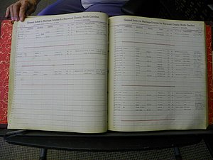 Haywood Marriage Index, 1850- A-E 1939-1978 296.JPG
